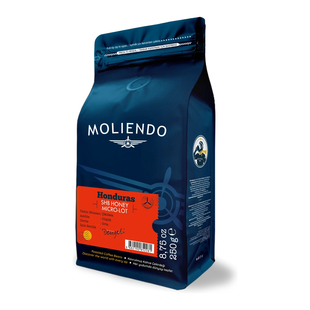 Moliendo Honduras SHB Honey Micro-Lot Yöresel Kahve