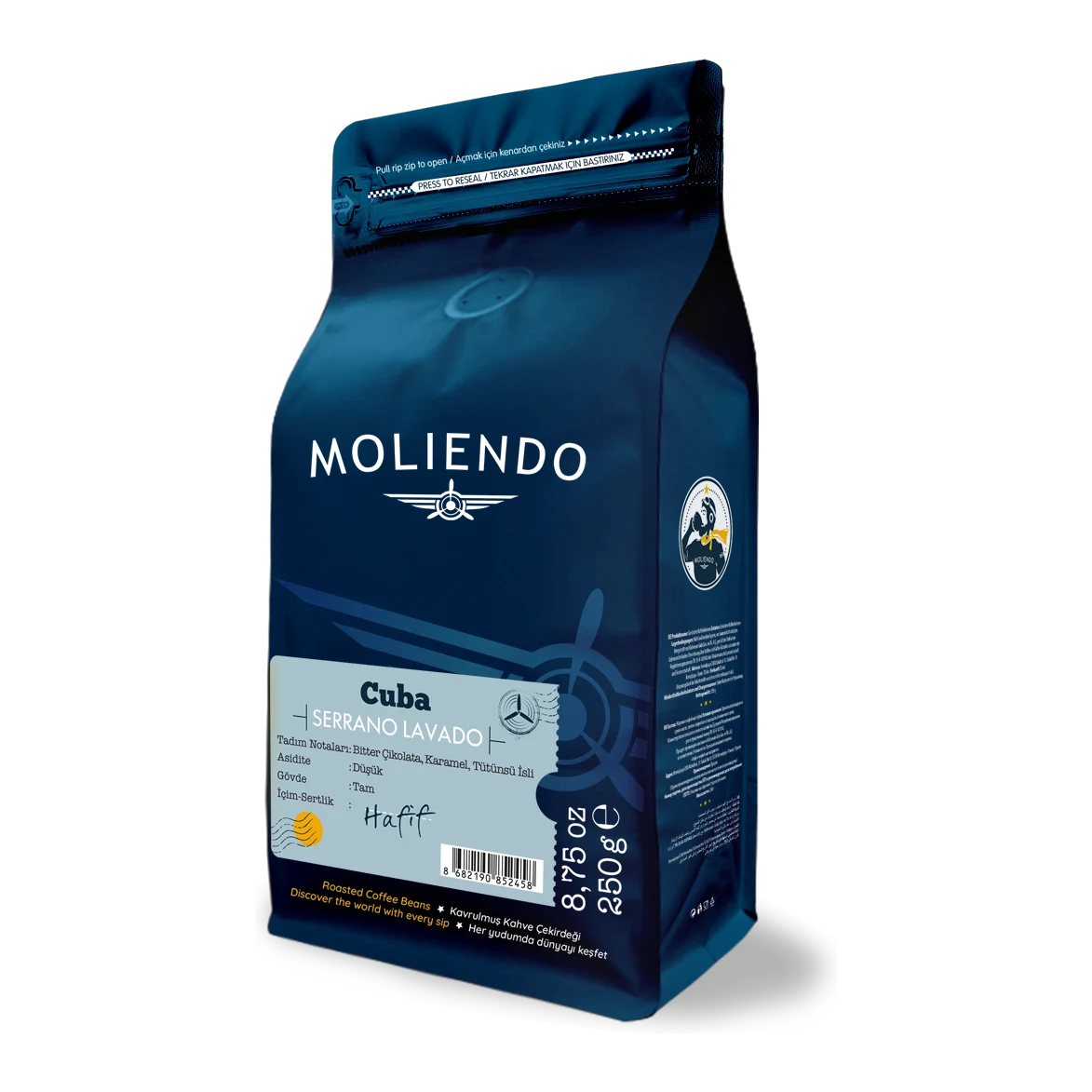 Moliendo Cuba Serrano Lavado Yöresel Kahve