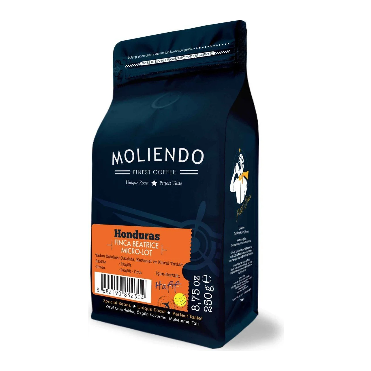 Moliendo Honduras Finca Beatrice Micro-Lot Yöresel Kahve