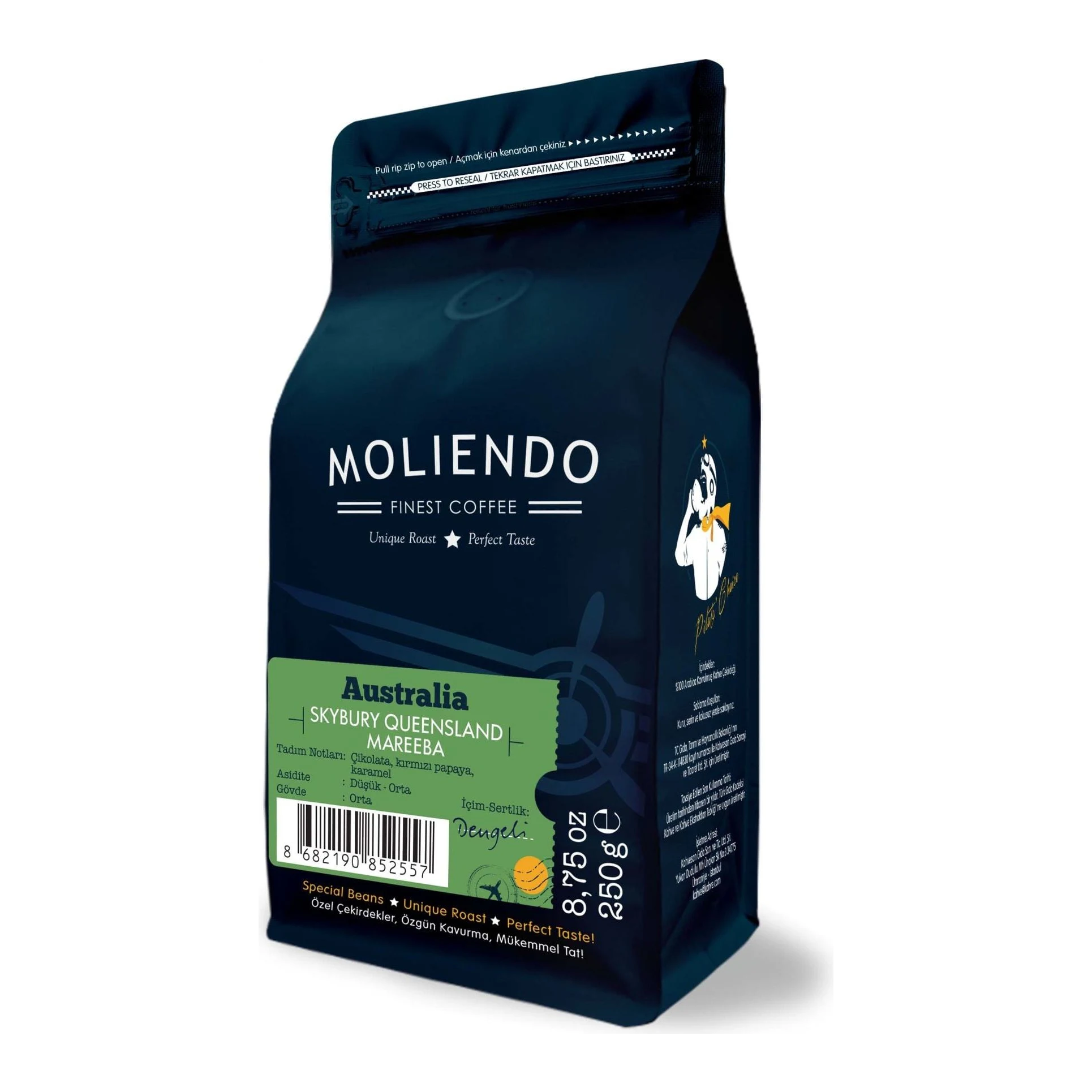 Moliendo Australia Skybury Yöresel Kahve