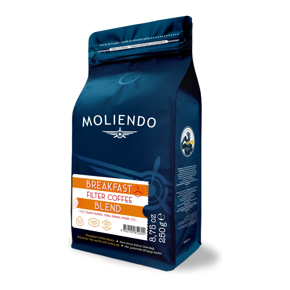 Moliendo Breakfast Blend Filtre Kahve