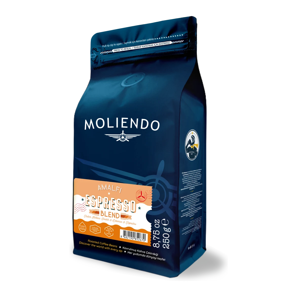 Moliendo Amalfi Espresso Blend Kahve