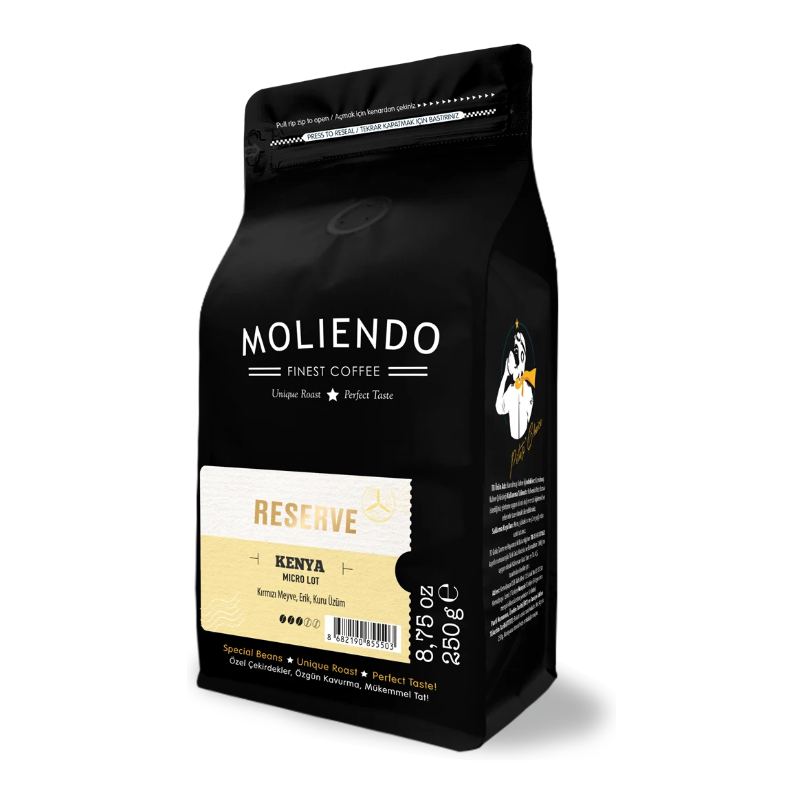 Moliendo Reserve Kenya Micro-Lot Yöresel Kahve