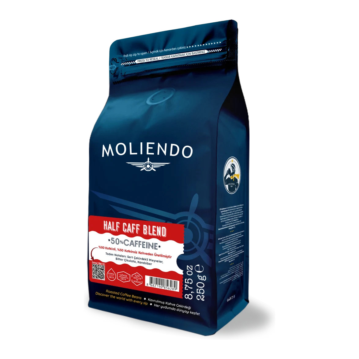 Moliendo Half Caff %50 Kafeinli Blend Kahve 250 g