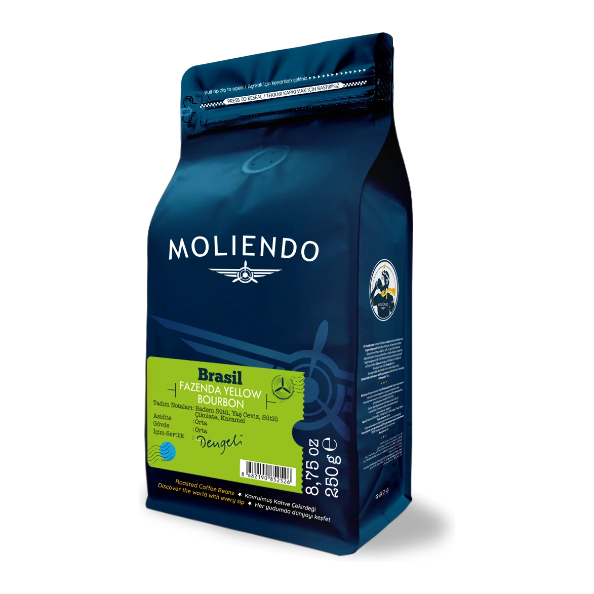 Moliendo Brasil Fazenda Yellow Bourbon Yöresel Kahve
