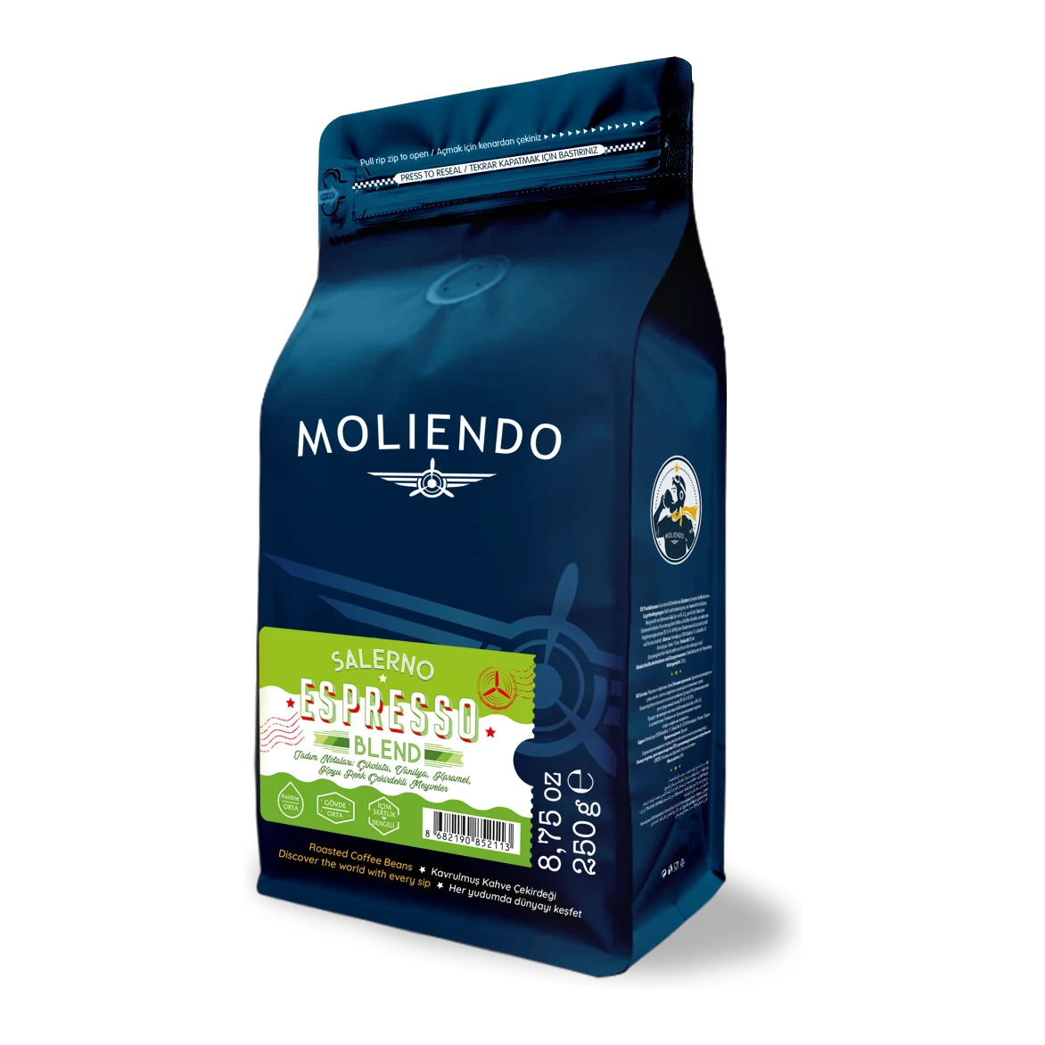 Moliendo Salerno Espresso Blend Kahve